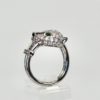 Cartier Diamond Panthere Head Ring - left side angle