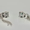 Cartier Panther Diamond Earrings with Tassels - set 2