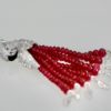 Cartier Les Oiseaux Liberes Ruby Diamond Necklace - flat