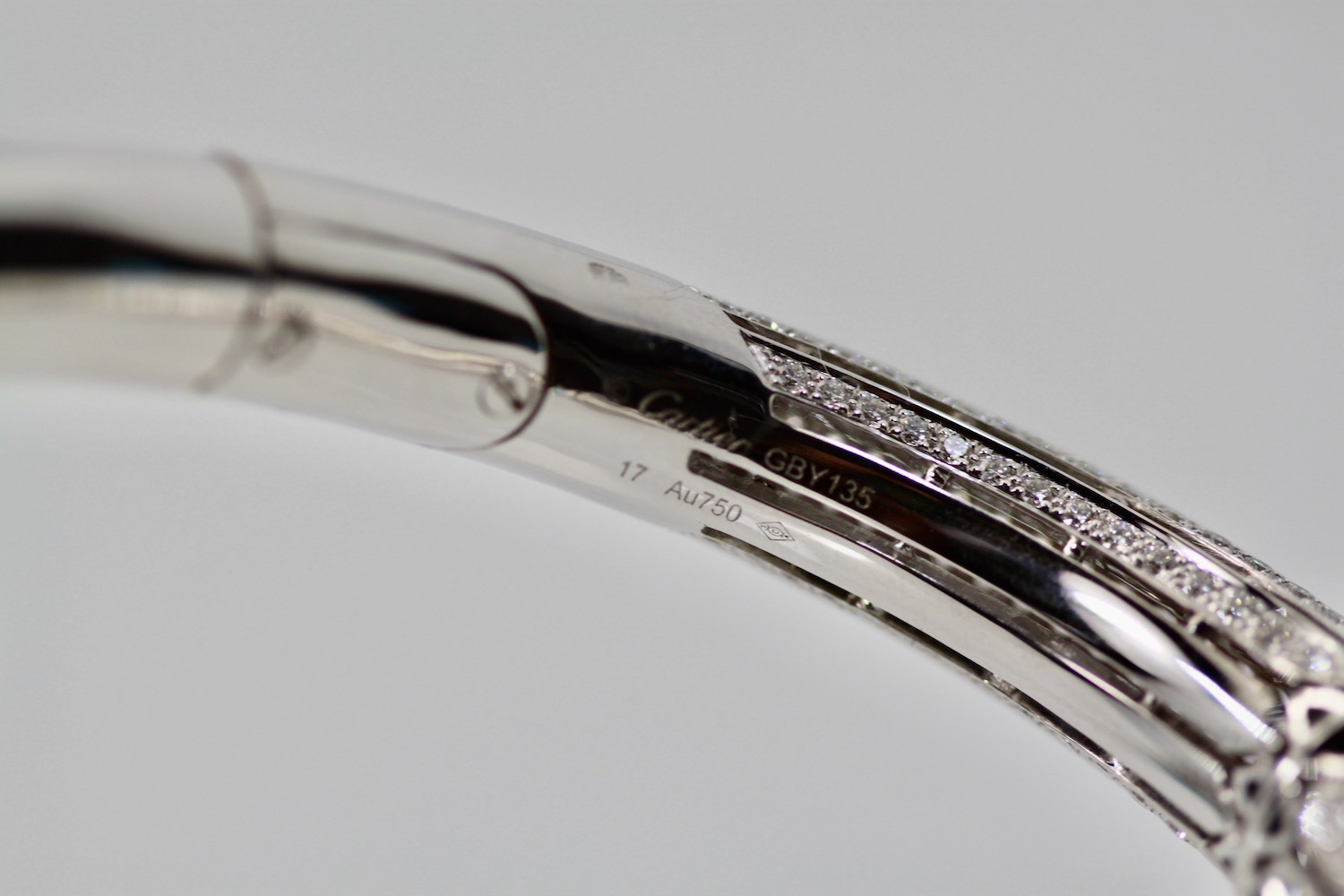  Cartier High Jewelry Diamond Turquoise Bracelet – engraving