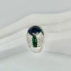 Bulgari Trombino Sapphire Emerald Diamond Ring - model 3