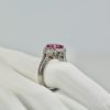Pink Sapphire diamond ring - model