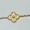 Van Cleef And Arpels 5 Station Alhambra Diamond Bracelet